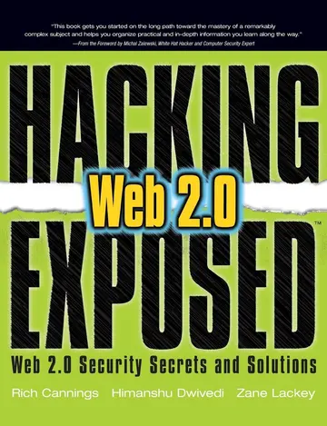Cover of Hacking Exposed Web 2.0