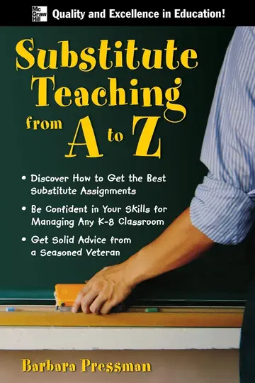 Cover of Substitute Teaching A to Z