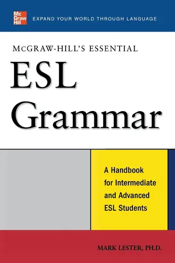 Cover of McGraw-Hill's Essential ESL Grammar