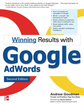 Cover of Winning Results with Google AdWords