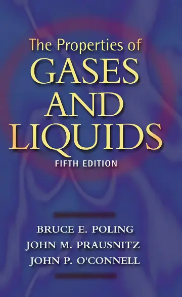 Cover of The Properties of Gases and Liquids 5E