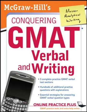 Cover of McGraw-Hill's Conquering GMAT Verbal and Writing
