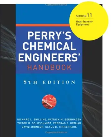 Cover of Perry's Chemical Engineers' Handbook 8/E Section 11