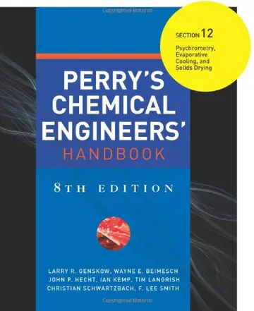 Cover of Perry's Chemical Engineers' Handbook 8/E Section 12