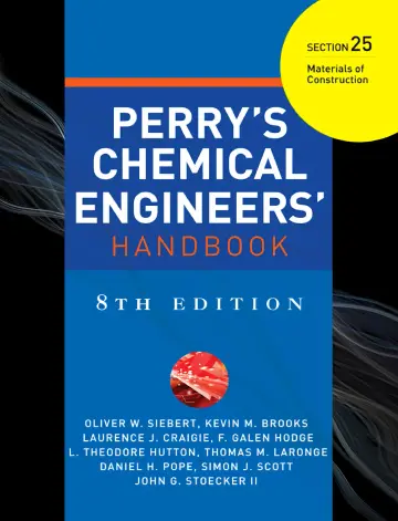 Cover of Perry's Chemical Engineers' Handbook, Section 25