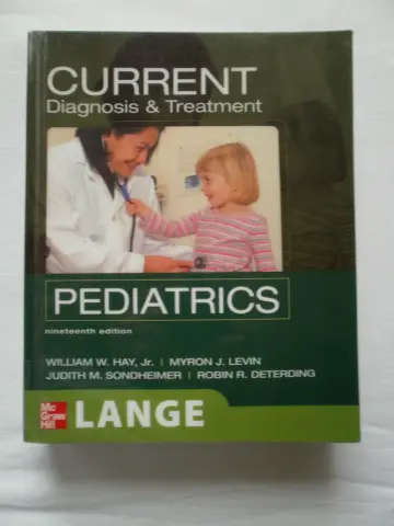 Cover of CURRENT Diagnosis and Treatment Pediatrics, Nineteenth Edition