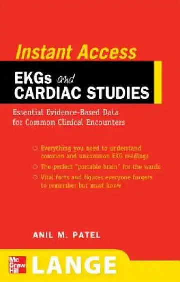 Cover of Lange Instant Access EKGs and Cardiac Studies