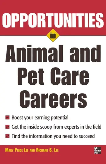 Cover of Opportunities in Animal and Pet Care Careers