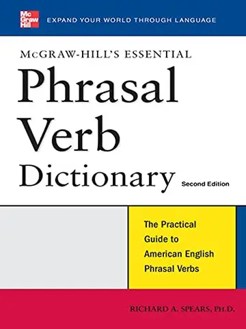 Cover of McGraw-Hill's Essential Phrasal Verbs Dictionary