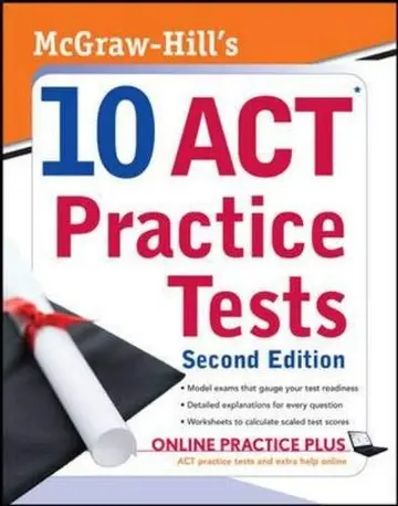 Cover of McGraw-Hill's 10 ACT Practice Tests, Second Edition