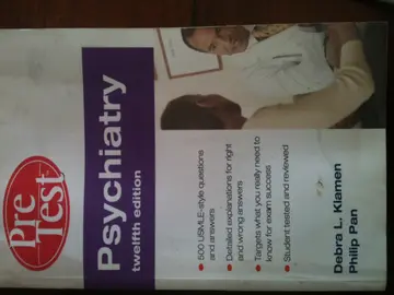 Cover of Psychiatry PreTest Self-Assessment & Review, Twelfth Edition