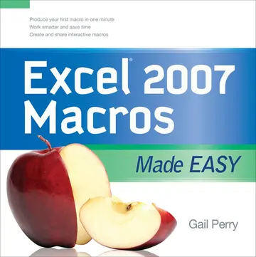 Cover of Excel 2007 Macros Made Easy
