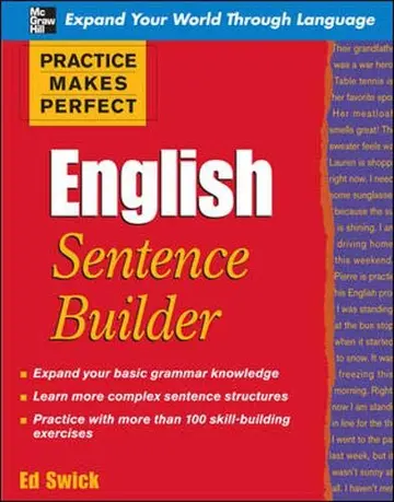 Cover of English Sentence Builder
