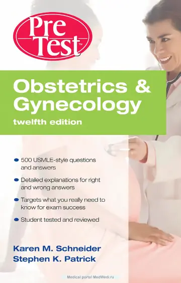 Cover of Obstetrics & Gynecology PreTest Self-Assessment & Review, Twelfth Edition