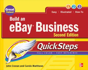 Cover of Build an eBay Business QuickSteps