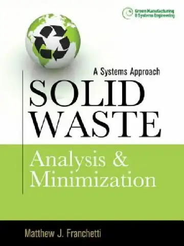Cover of Solid Waste Analysis and Minimization