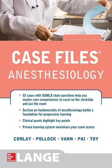 Cover of Case Files Anesthesiology