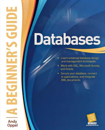 Cover of Databases, a Beginner's Guide