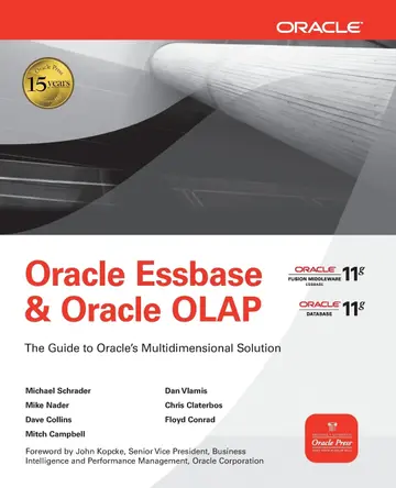 Cover of Oracle Essbase & Oracle OLAP