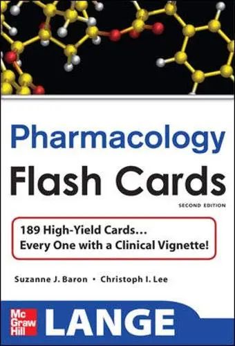 Cover of Lange Pharmacology Flash Cards