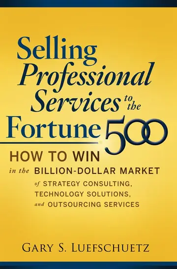 Cover of Selling Professional Services to the Fortune 500