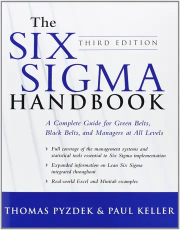 Cover of The Six Sigma Handbook