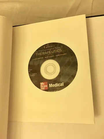 Cover of Goodman & Gillman's the Pharmacological Basis of Therapeutics with DVD