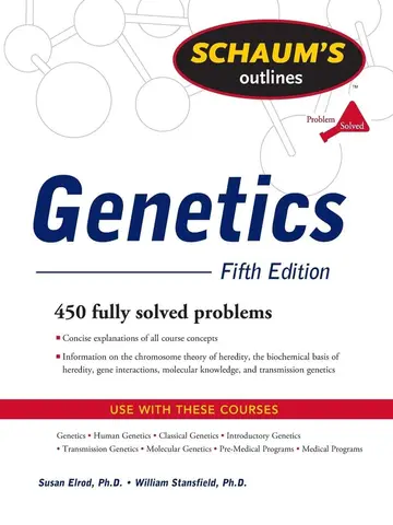Cover of Schaum's Outline of Genetics, Fifth Edition