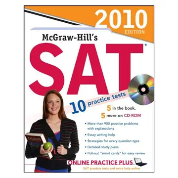 Cover of McGraw-Hill's SAT, 2010 Edition