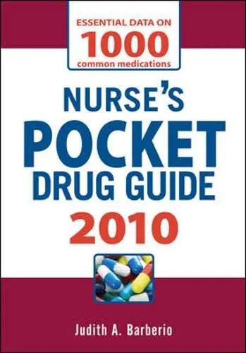 Cover of Nurse's Pocket Drug Guide 2010