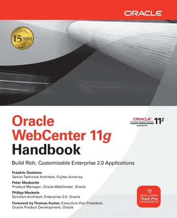 Cover of Oracle Webcenter 11g Handbook