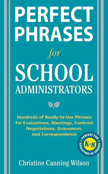 Cover of Perfect Phrases for School Administrators