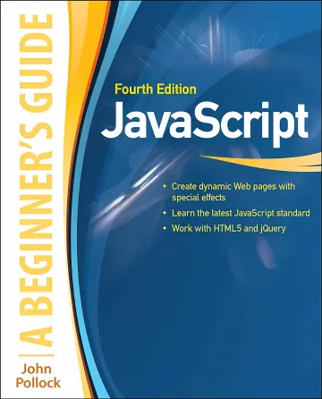 Cover of McGraw Hill - JavaScript a Beginners Guide, Third Edition