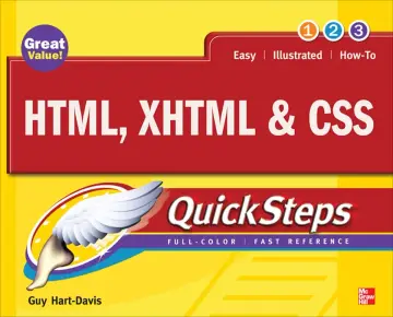 Cover of HTML, XHTML & CSS Quicksteps