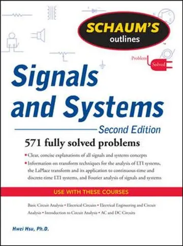 Cover of Schaum's Outline of Signals and Systems, Second Edition