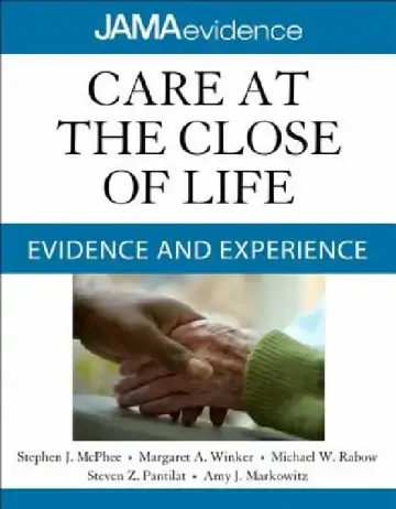 Cover of Care at the Close of Life