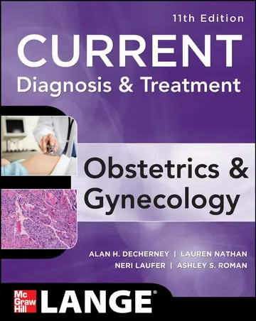 Cover of Current Diagnosis & Treatment Obstetrics & Gynecology