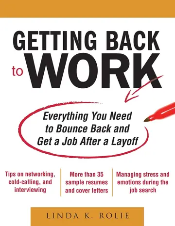 Cover of Getting Back to Work
