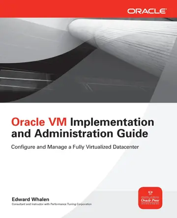 Cover of Oracle VM Implementation and Administration Guide
