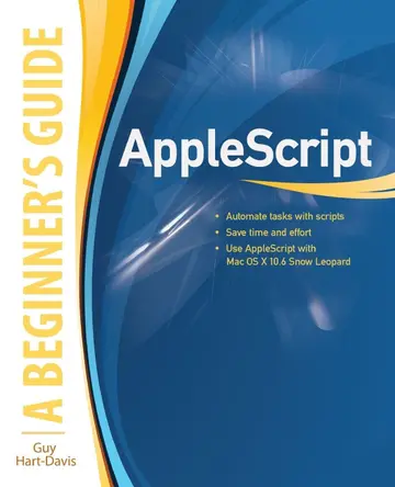 Cover of AppleScript