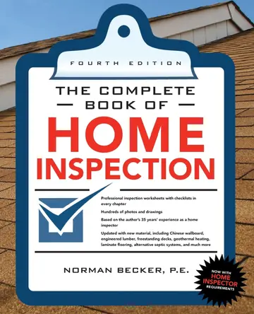 Cover of The Complete Book of Home Inspection