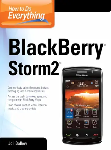 Cover of How to Do Everything Blackberry Storm2