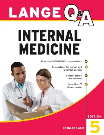 Cover of Lange Q&A Internal Medicine