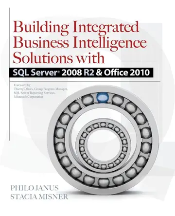 Cover of Building Integrated Business Intelligence Solutions with SQL Server 2008 R2 & Office 2010