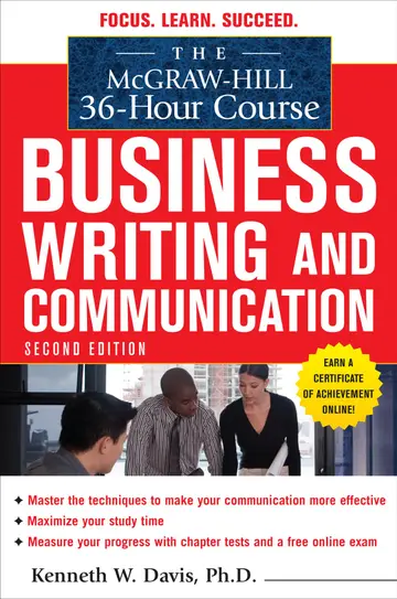 Cover of The Mcgraw-hill 36-hour Business Writing and Communication Course