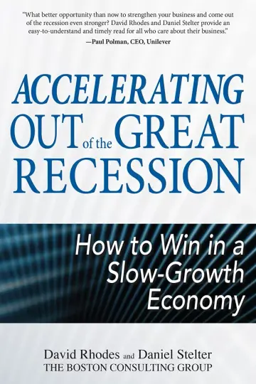 Cover of Accelerating out of the Great Recession