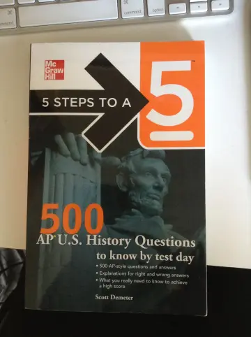 Cover of 5 Steps to a 5 500 Ap U.s. History Questions to Know by Test Day