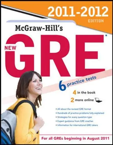Cover of McGraw-Hill's New GRE 2011-2012