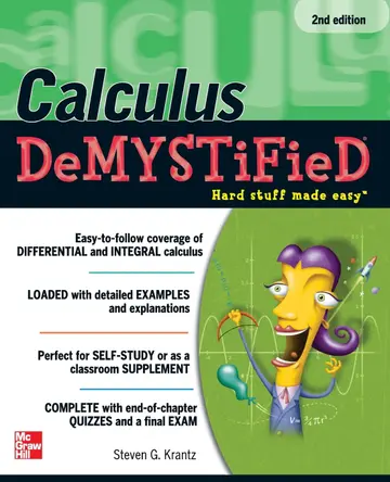 Cover of Calculus Demystified