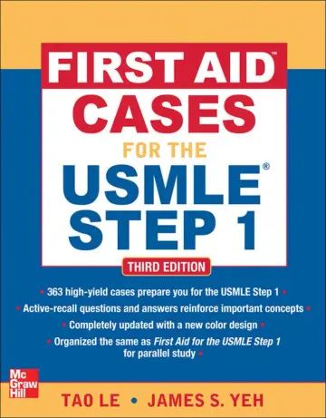 Cover of First Aid Cases for the USMLE Step 1